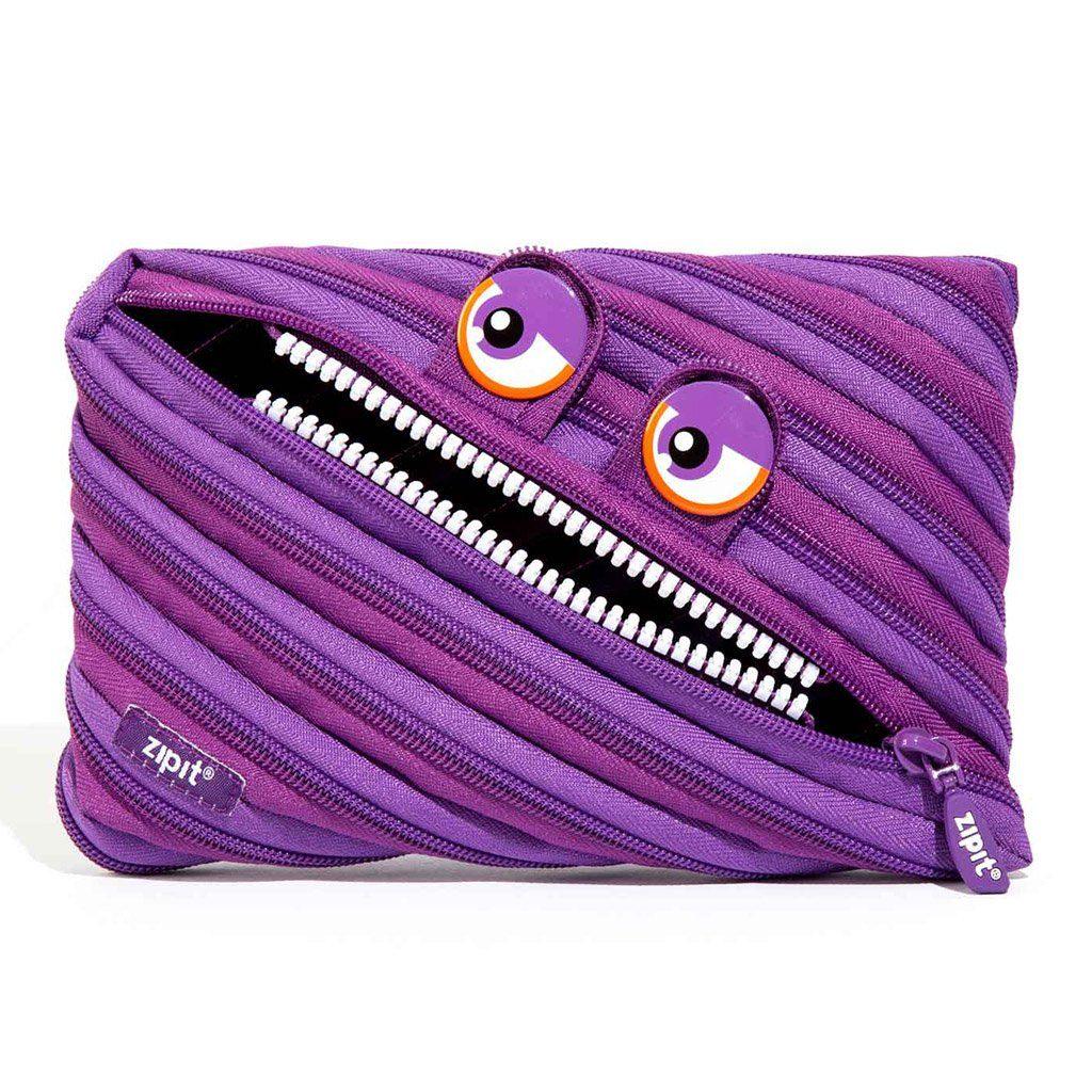 ZIPIT Wildlings Jumbo Pouch Purple Tones