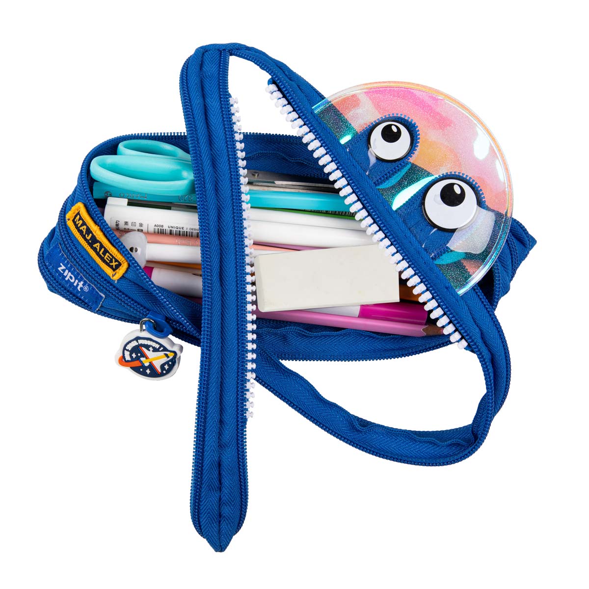 Major Alex Space Monster Pouch - Blue